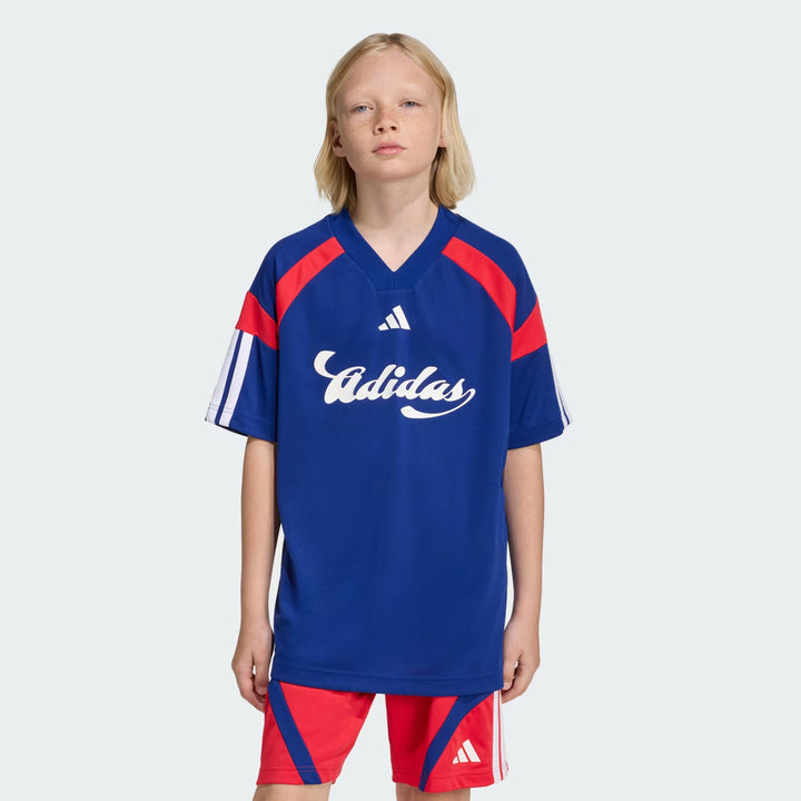 T-SHIRT ADIDAS HOUSE OF TIRO JUNIOR BLU NAVY