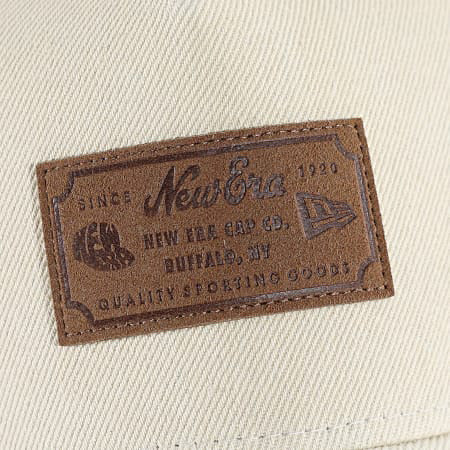 CAPPELLINO UNISEX NEW ERA 9FORTY A-FRAME TRUCKER BEIGE CON PATCH