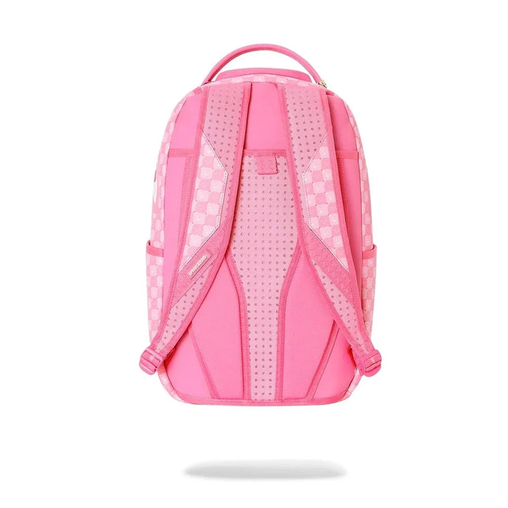ZAINO UNISEX SPRAYGROUND PINK NEW CHECK FACES ROSA