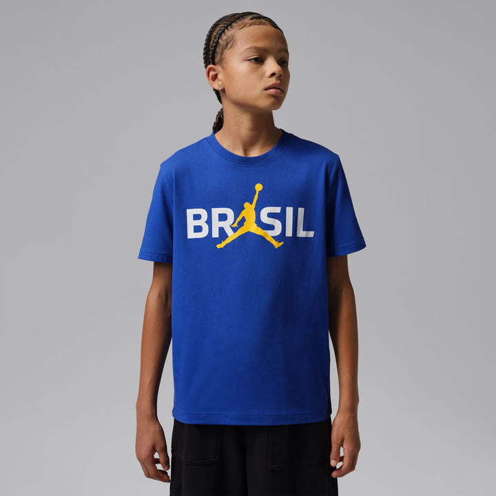 T-SHIRT JUNIOR JORDAN '85 LOGO BRASIL