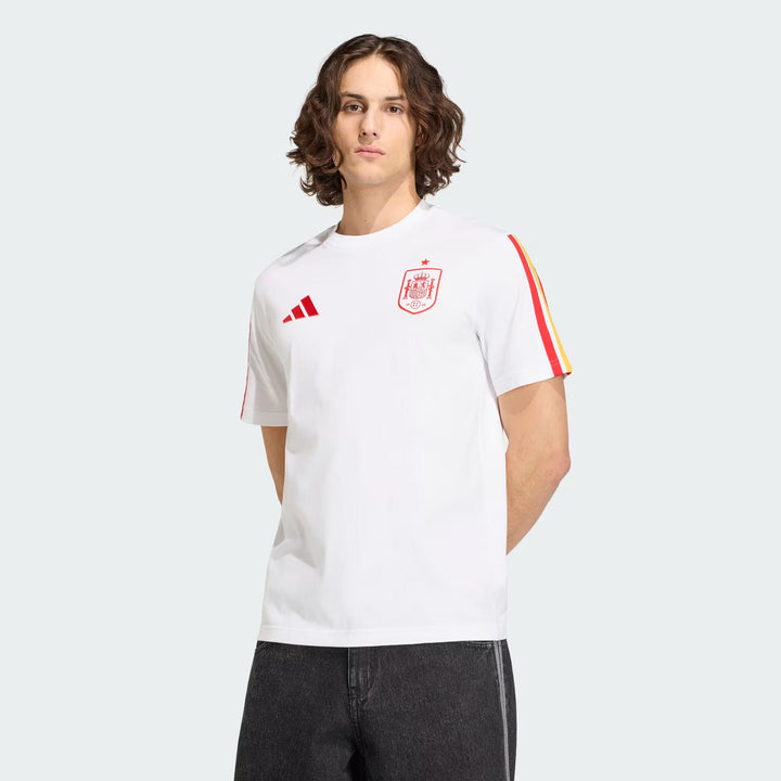 T-SHIRT ADIDAS SPAIN FEF DNA WHITE – WORLD CUP 2026
