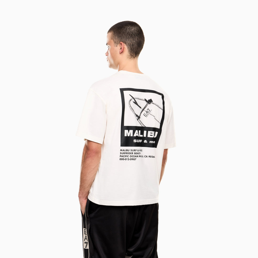 T-SHIRT UOMO EA7 EMPORIO ARMANI CON LOGO SUL PETTO