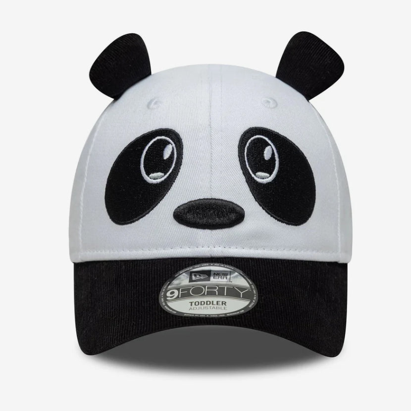 CAPPELLINO BAMBINI NEW ERA 9FORTY PANDA CORD EARS – WHITE – 60771781