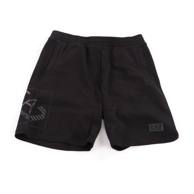 PANTALONCINI SPORTIVI JUNIOR EA7 EMPORIO ARMANI NERI