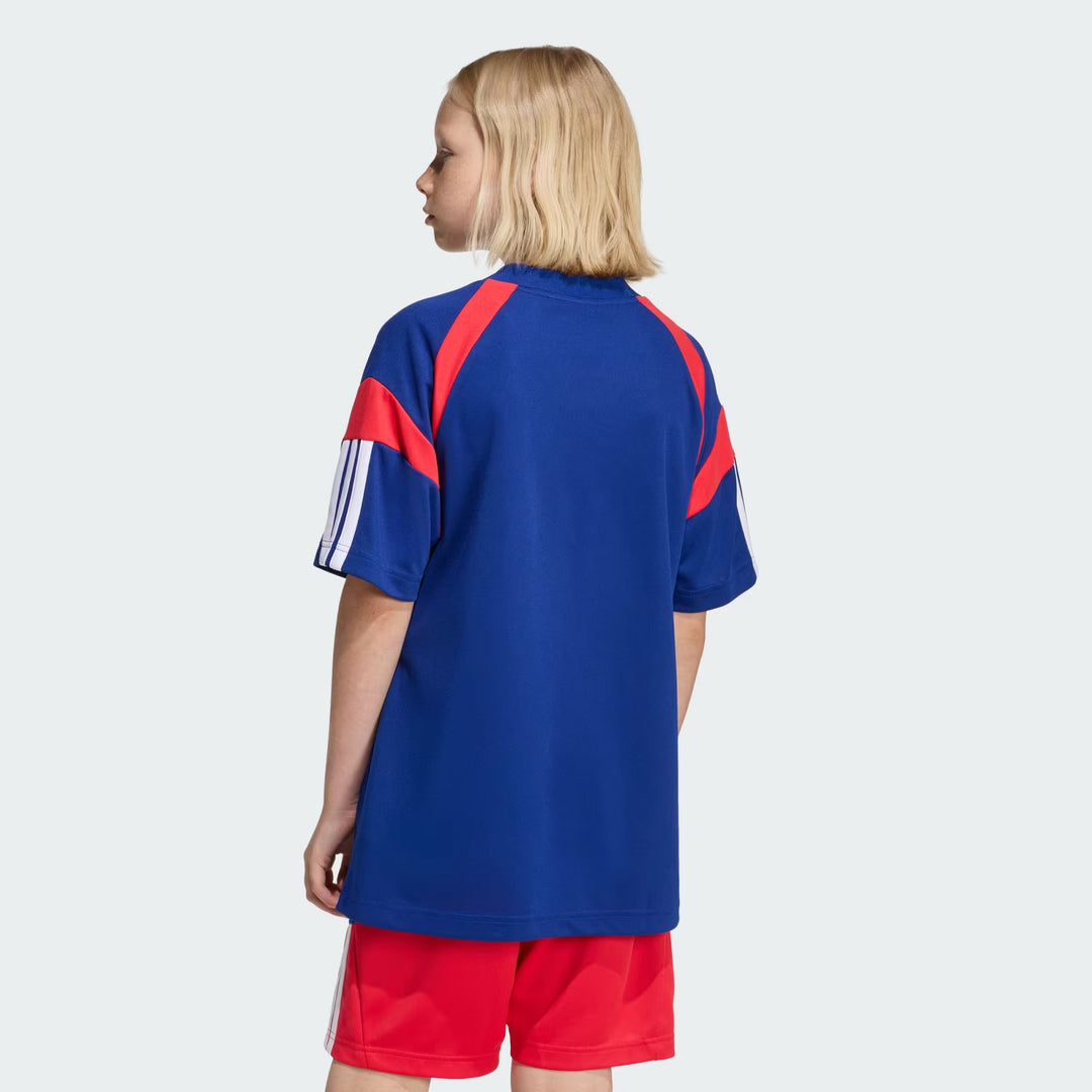 T-SHIRT ADIDAS HOUSE OF TIRO JUNIOR BLU NAVY