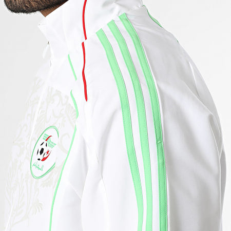 GIACCA UOMO ALLENAMENTO ADIDAS ALGERIA 2025 BIANCA JE5343