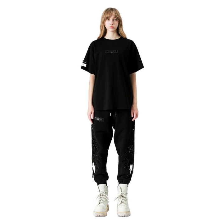 MW092020102 - T-Shirt e Polo - MWM - Unisex - Nera - Essenziale/Versatile - Design Minimalista - Morbido Cotone - Look Casual/Strutturato
