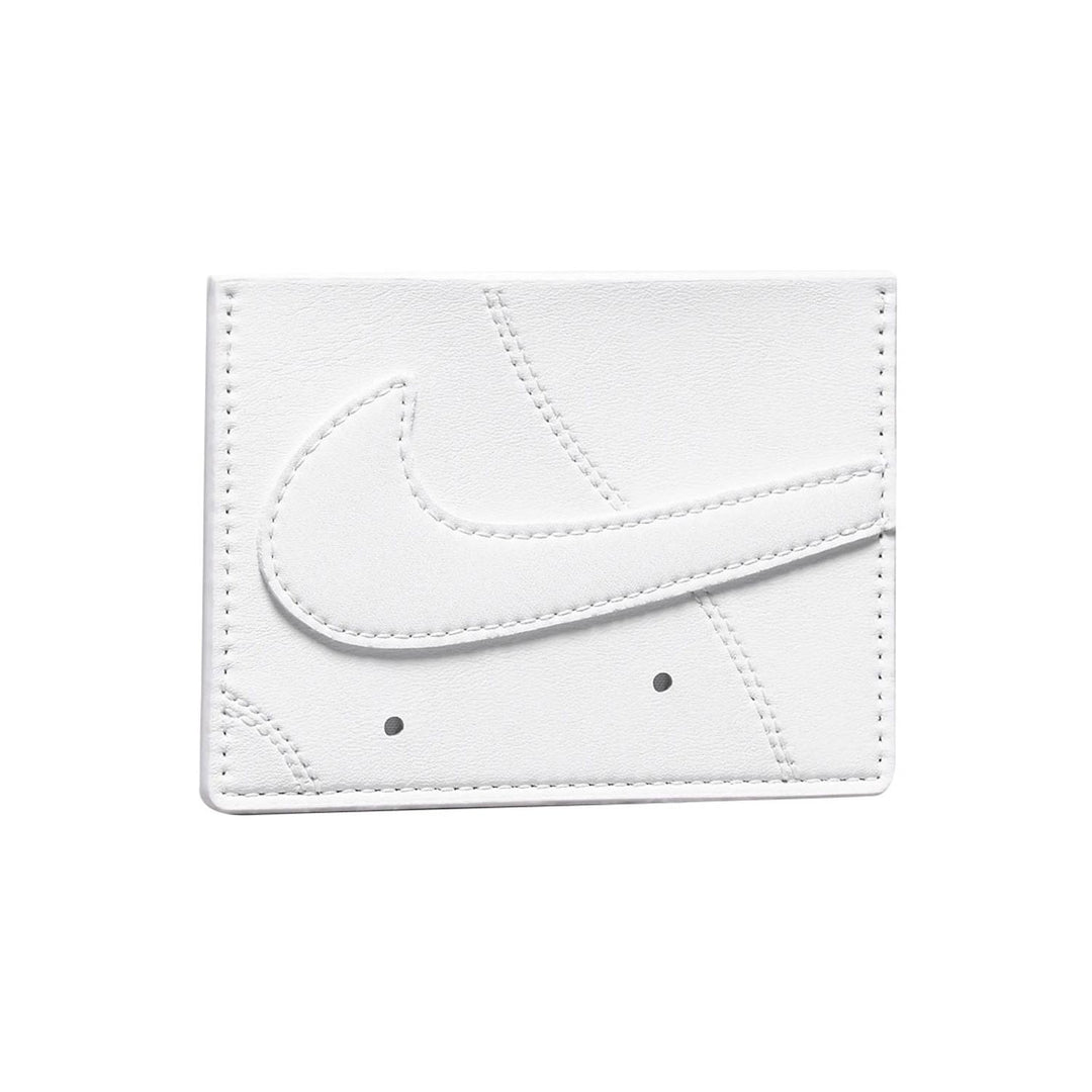 N1009738176OS - PORTACARTE UNISEX ADULTO NIKE ICON AIR FORCE 1 TOTAL WHITE BIANCO