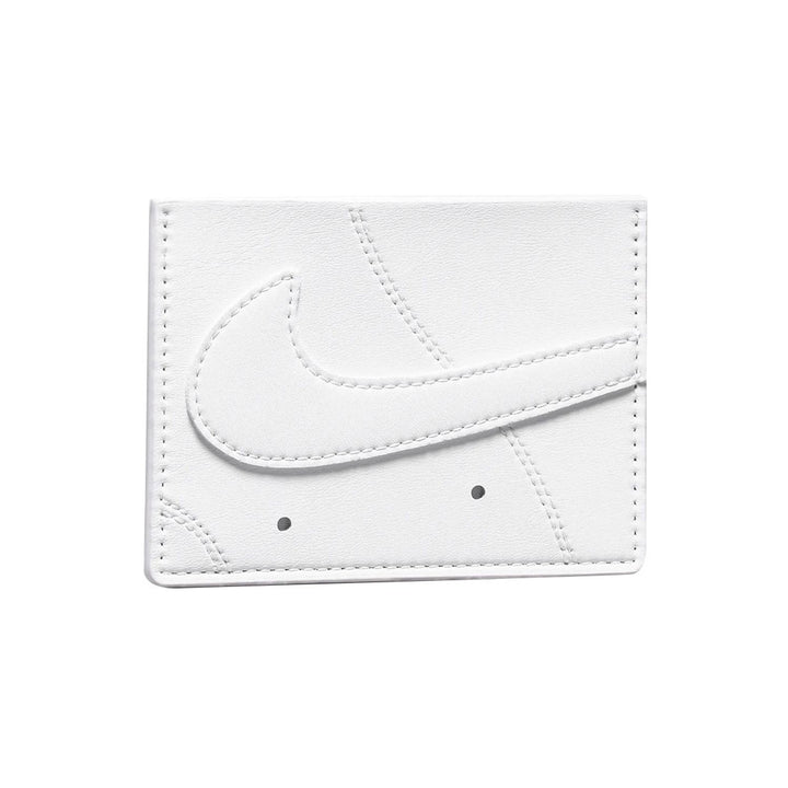 N1009738176OS - PORTACARTE UNISEX ADULTO NIKE ICON AIR FORCE 1 TOTAL WHITE BIANCO