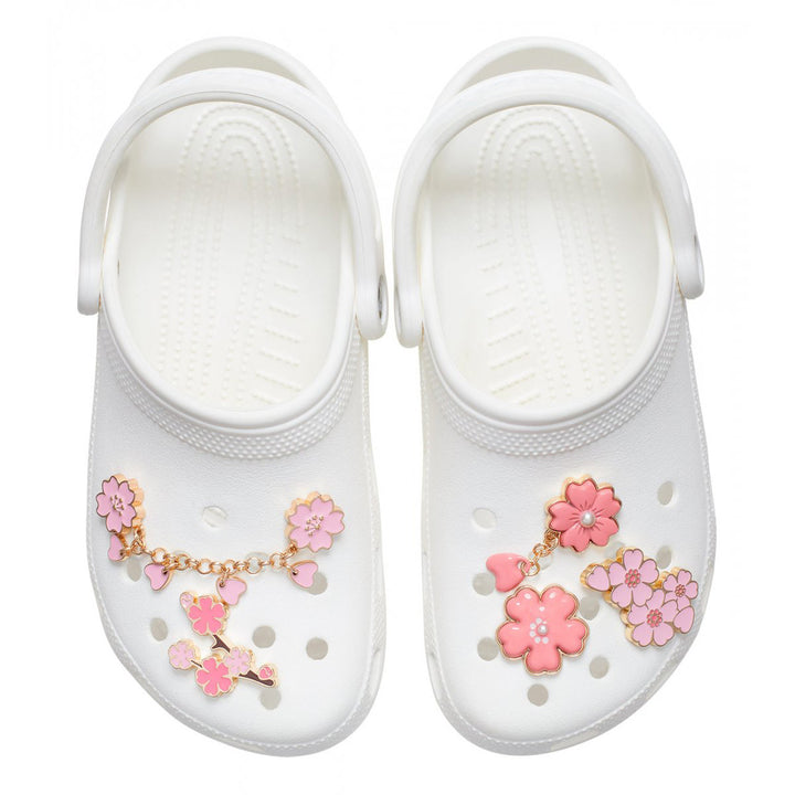 SET 5 CHARMS CROCS JIBBITZ™ BLOOMING CHERRY BLOSSOM