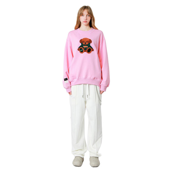 MW093060065 - Felpe - Girocollo - MWM - Unisex - Rosa - Versatile - Design Minimalista - Abbigliamento - Autunno/Inverno