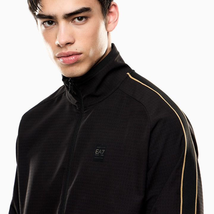 7M000785 AF16945 - TUTA EMPORIO ARMANI EA7 TRACKSUIT UOMO NERA