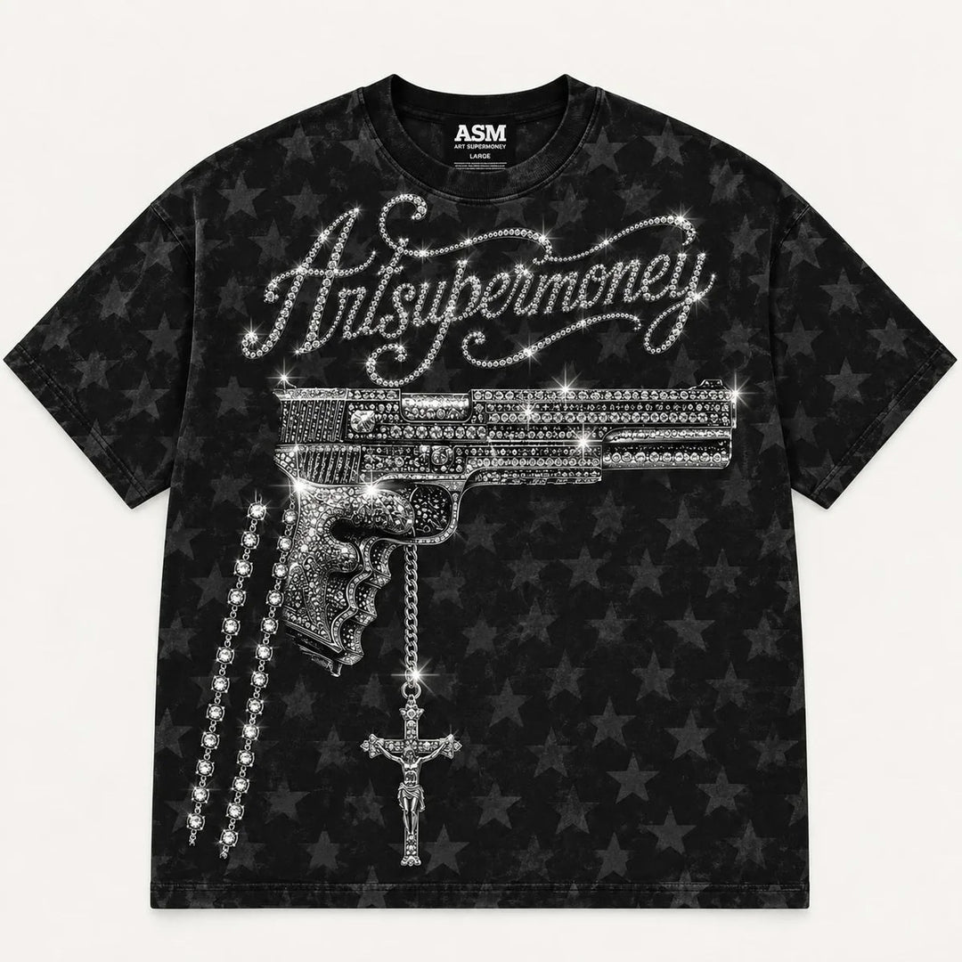 ART HOLY GUNS - T-SHIRT - Art Super Money