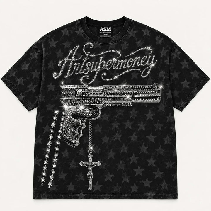 ART HOLY GUNS - T-SHIRT - Art Super Money