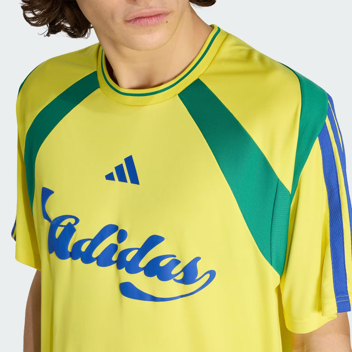T-SHIRT UOMO ADIDAS ORIGINALS COLORE GIALLO ZOLFO