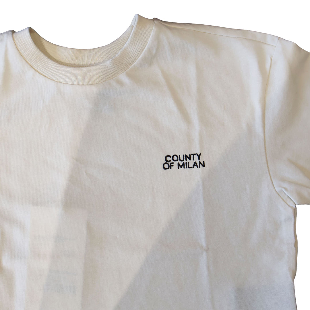 T-SHIRT MARCELO BURLON COUNTY OF MILAN BLACK JUNIOR GIRL