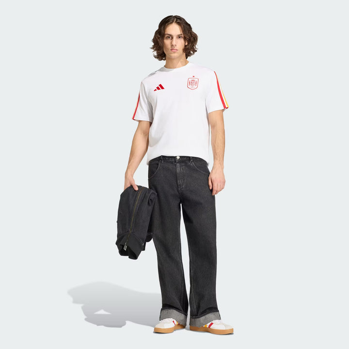 T-SHIRT ADIDAS SPAIN FEF DNA WHITE – WORLD CUP 2026