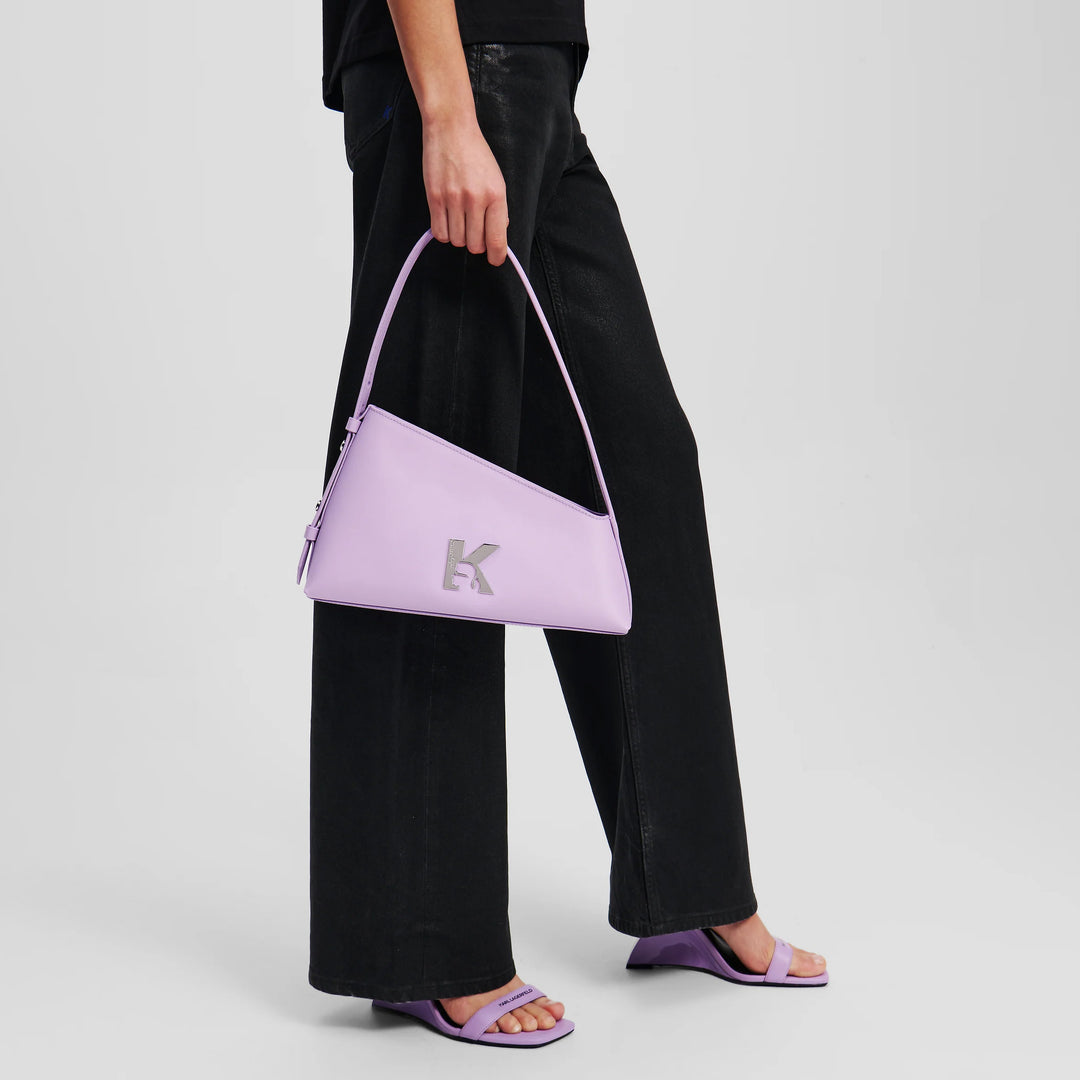 A1W30334 - Borse - Donna - KARL LAGERFELD - Eleganza Pop - Tracolla - Nero/Lavanda