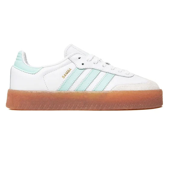 SNEAKERS DONNA ADIDAS ORIGINALS SAMBAE WHITE MINT