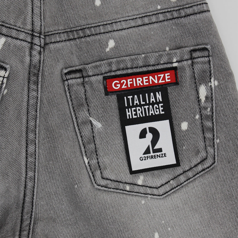 JEANS SHORT ICED - Pantaloncini - G2 FIRENZE