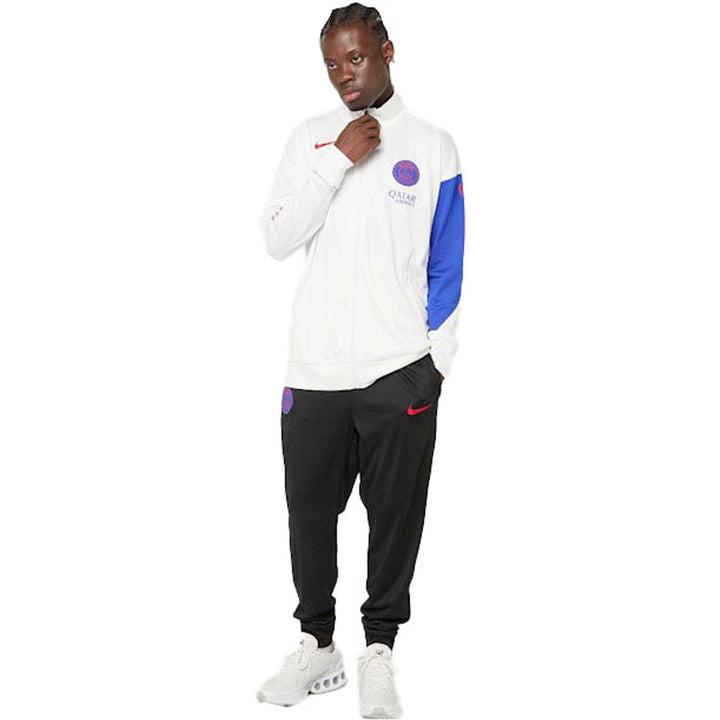 197864625224 - Tute - NIKE - PARIS SAINT-GERMAIN STRIKE/DRY FIT - Completo Sportivo - Swoosh Nike - Allenamento & Passeggio - Bianco -