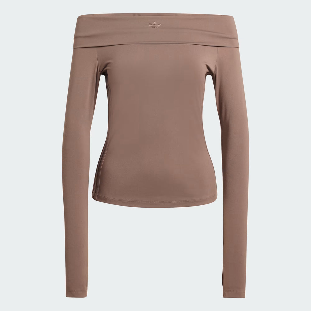 TOP ADIDAS ORIGINALS SENZA SPALLE A MANICHE LUNGHE