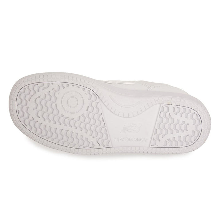SCARPE BAMBINO NEW BALANCE BB480 LEATHER TOTAL WHITE