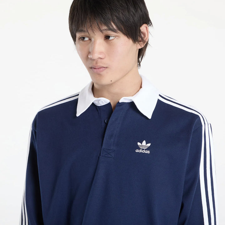 POLO ADIDAS ORIGINALS ADICOLOR RUGBY A MANICHE LUNGHE JY1400