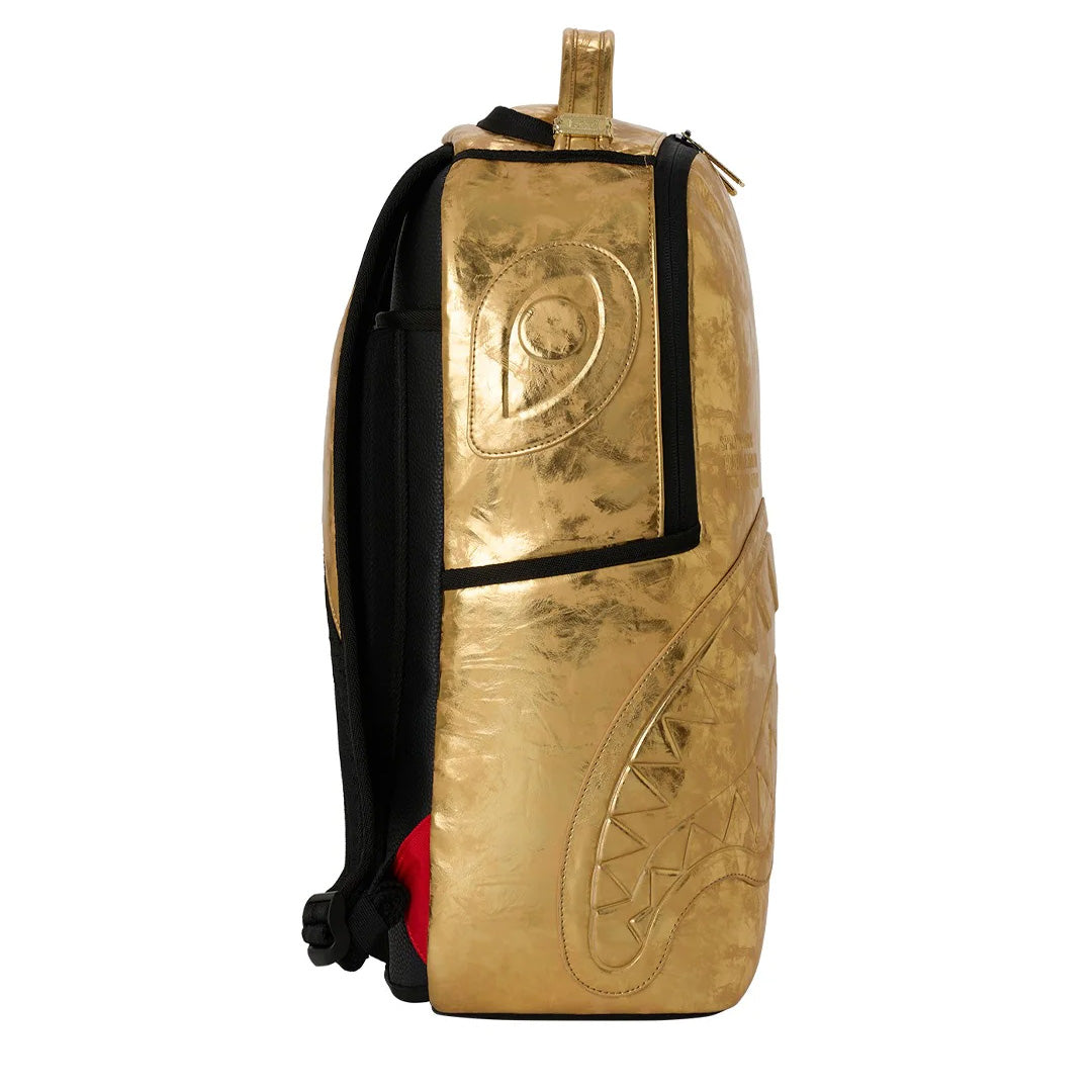 ZAINO UNISEX SPRAYGROUND GOLD WEATHERED DORATO LUCIDO [PREORDER]