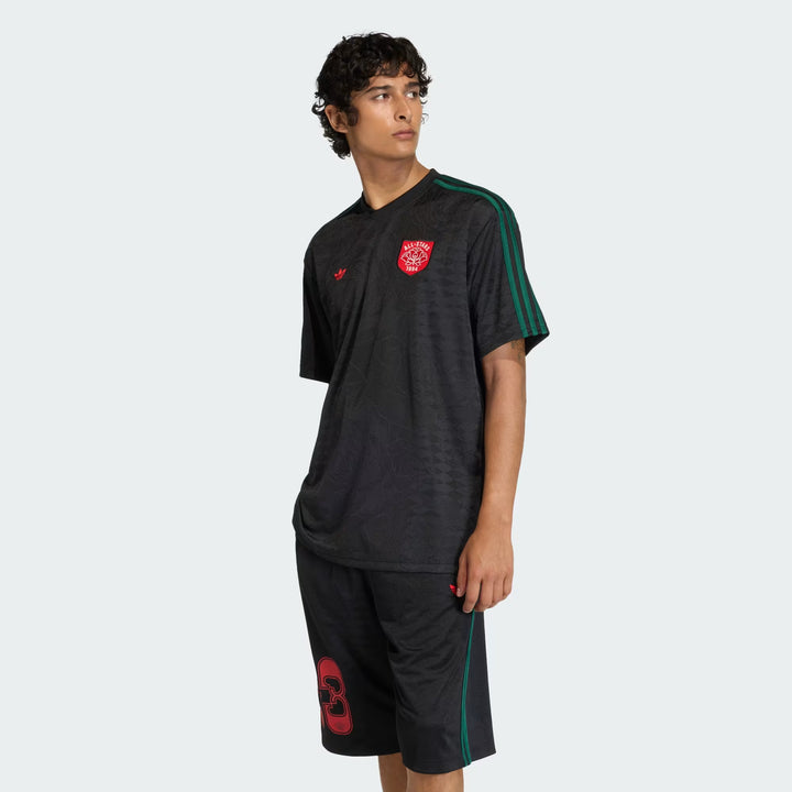 T-SHIRT JERSEY UOMO ADIDAS ORIGINALS ROSES NERA