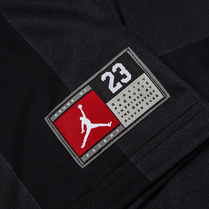 95F217 - T-Shirt e Polo - JORDAN Flight Jersey - Design Black & Red - JUMPMAN - Stile Basket - Maglia Calcio- Nera