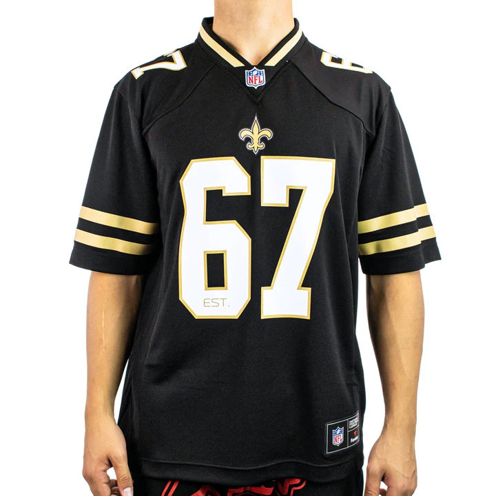 T-SHIRT FANATICS NFL CORE FOUNDATION NEW ORLEANS SAINTS BLACK