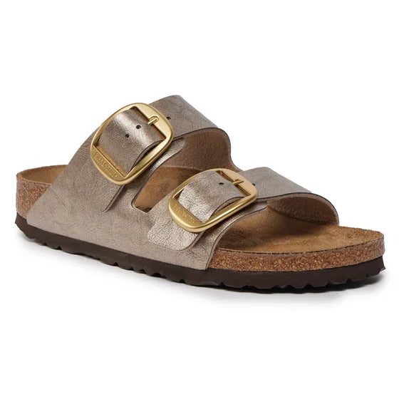 SANDALI CIABATTA DONNA BIRKENSTOCK ARIZONA BIG BUCKLE BRONZO