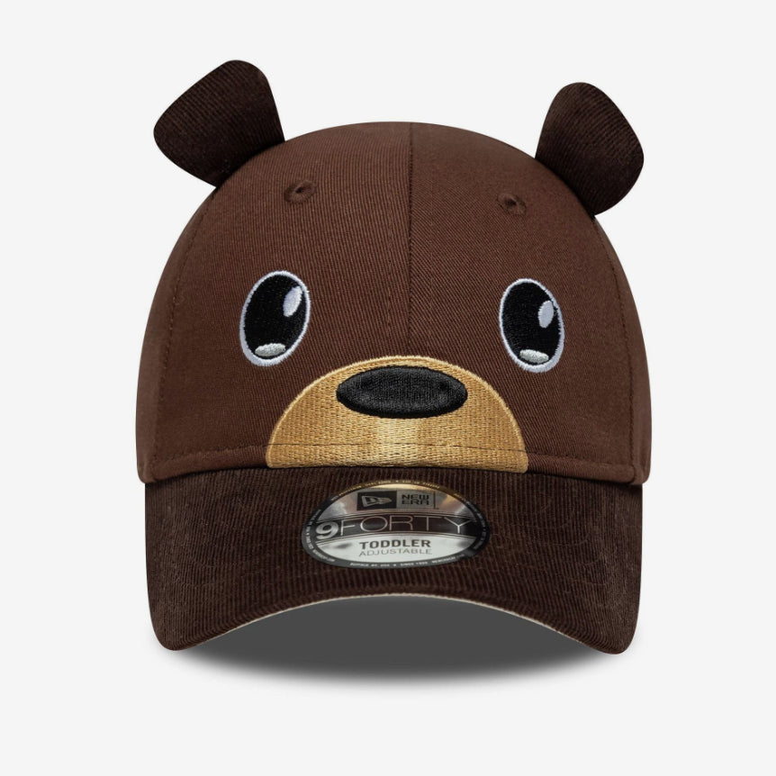CAPPELLINO BAMBINI NEW ERA 9FORTY BEAR CORD EARS – BROWN – 60771780