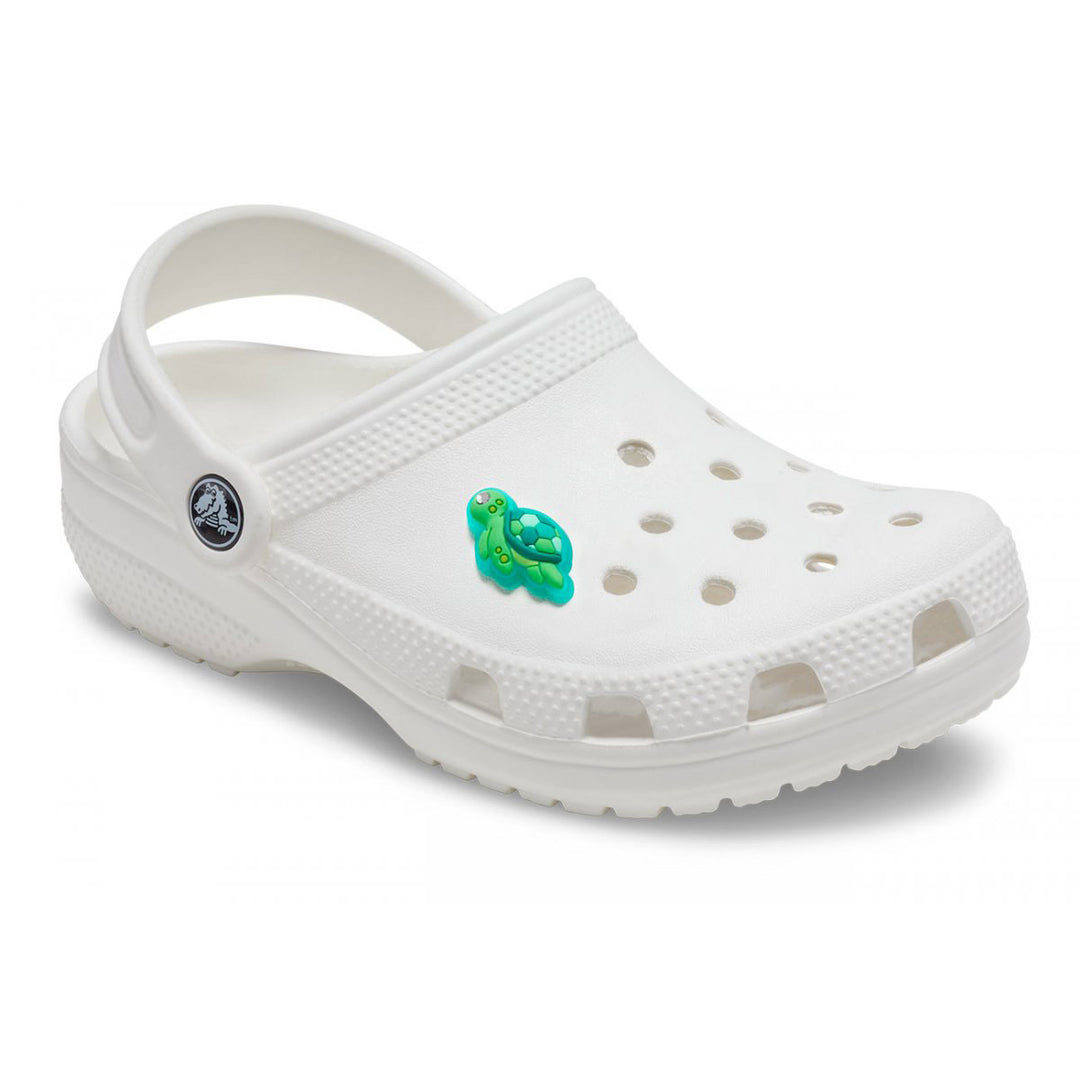CHARM CROCS JIBBITZ™ GREEN TURTLE