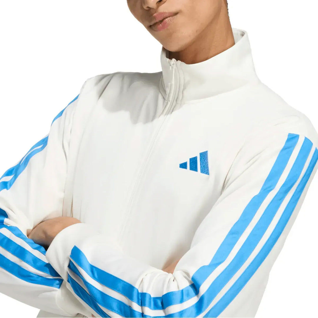 TUTA ADIDAS ESSENTIALS 3-STRIPES VERDE TURCHESE