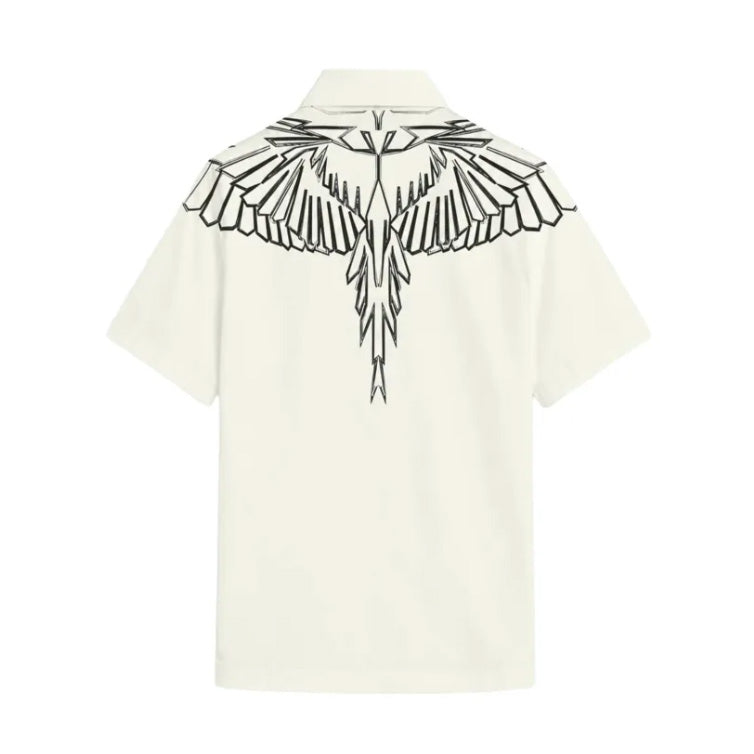 CAMICIA BOWL MARCELO BURLON GRAPHIC PRINT BLACK