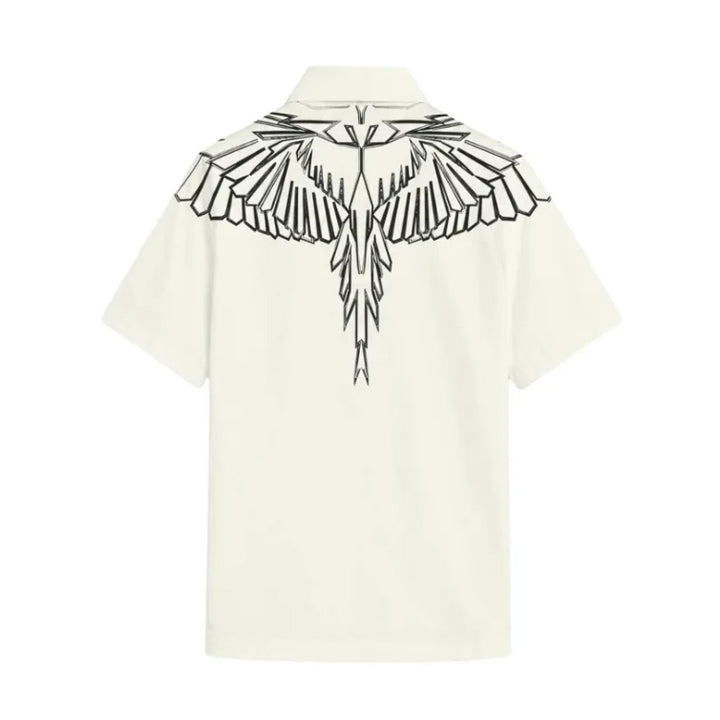 CAMICIA BOWL MARCELO BURLON GRAPHIC PRINT BLACK