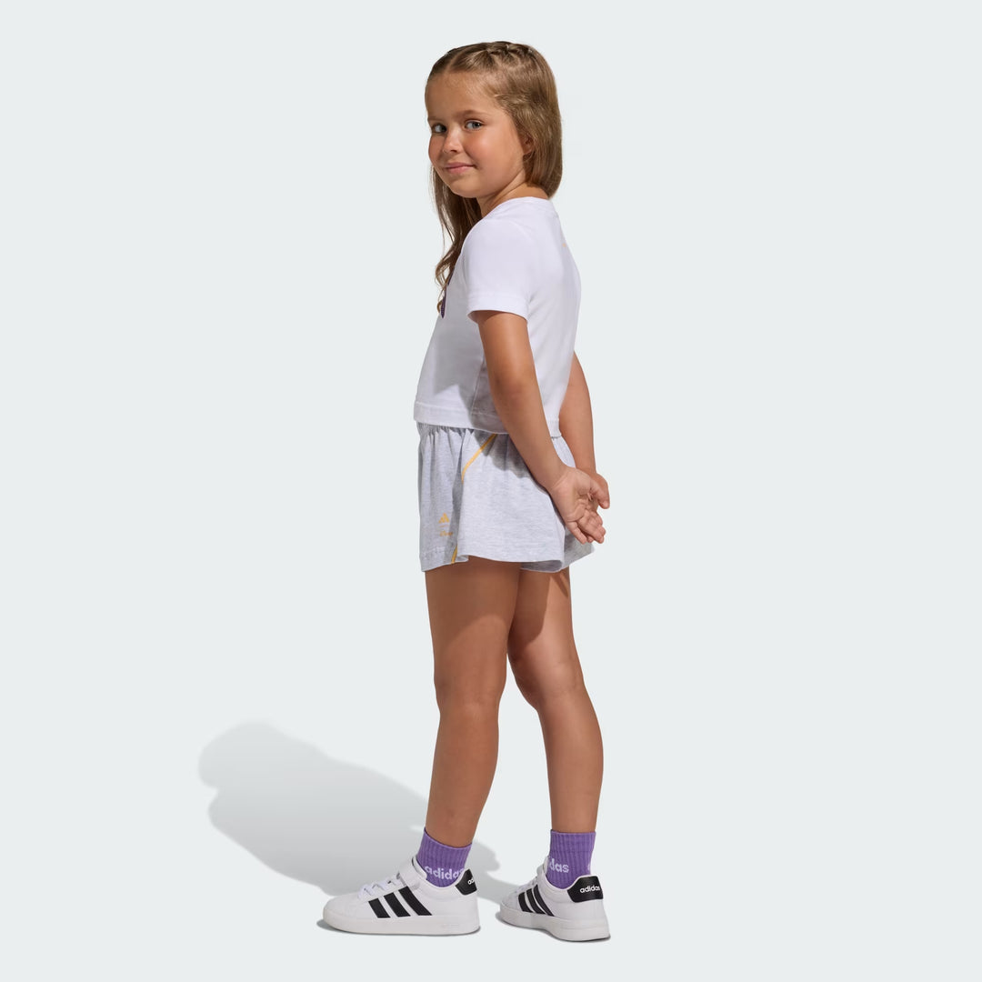 COMPLETINO ADIDAS X DISNEY MINNIE MOUSE BIANCO/GRIGIO