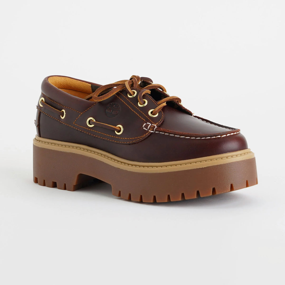 TIMBERLAND WOMEN'S STONE STREET BOAT SHOES WHEAT TB0A6946