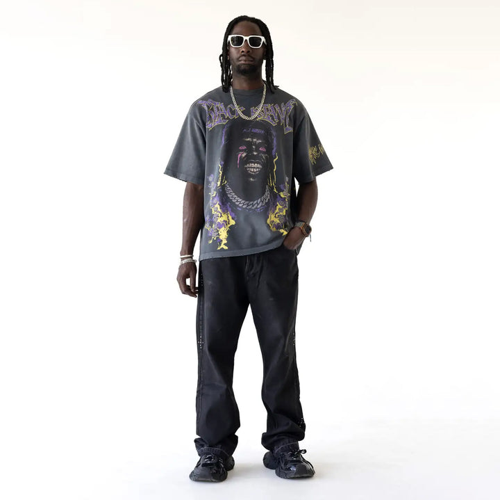 2077 - T-SHIRT - Black Island