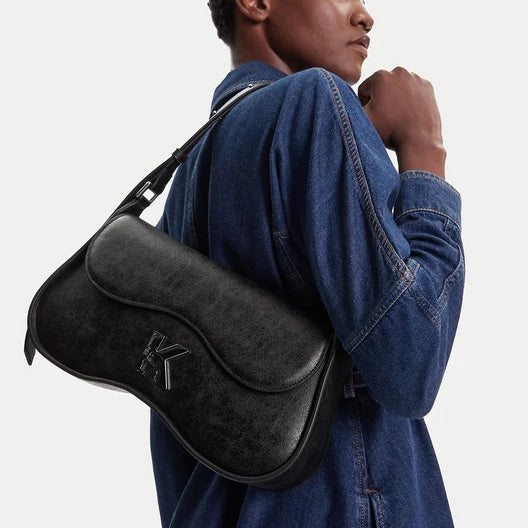 A3W30212 - Borse - Donna - KARL LAGERFELD - BORSA A MANO/SPALLA - Nera - Outfit Elegante/Casual - Tracolla/Spalla