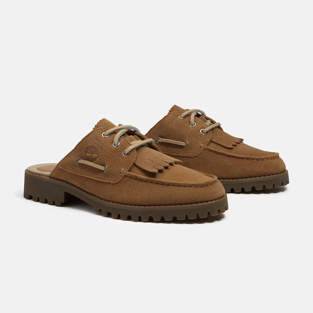 TIMBERLAND NOREEN CASUAL MULE LOAFER SUEDE BEIGE TB0A4198EW11