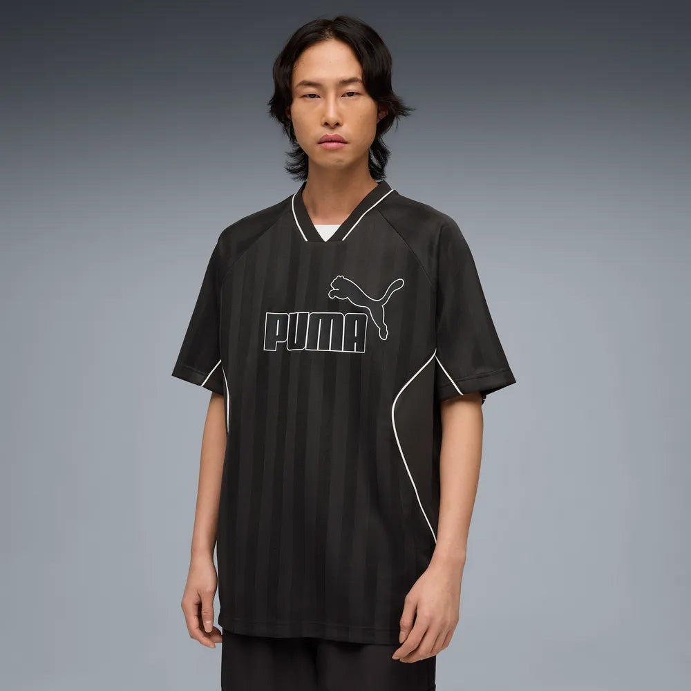 MAGLIA DA CALCIO UOMO PUMA SPORT STRIPE RETRO JERSEY