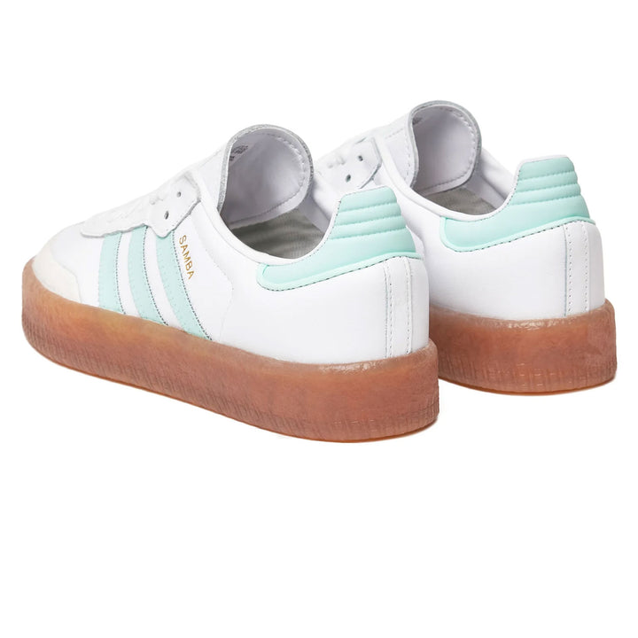 SNEAKERS DONNA ADIDAS ORIGINALS SAMBAE WHITE MINT