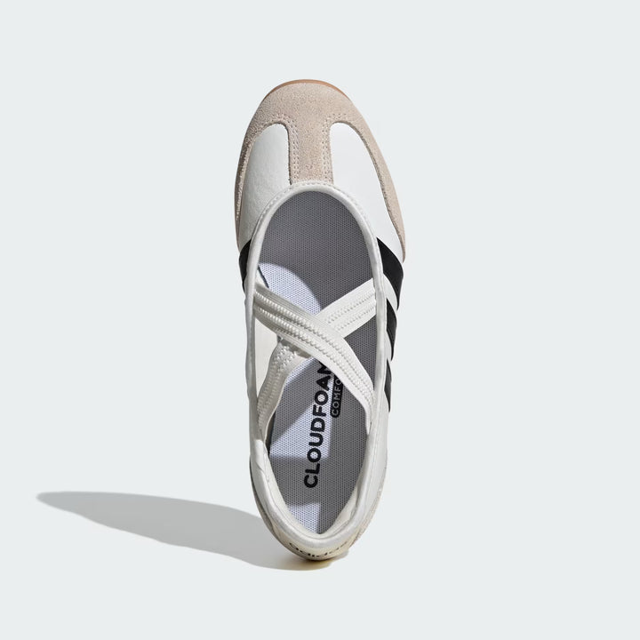 SCARPE DONNA ADIDAS BERMUDA MARY JANE WHITE BLACK