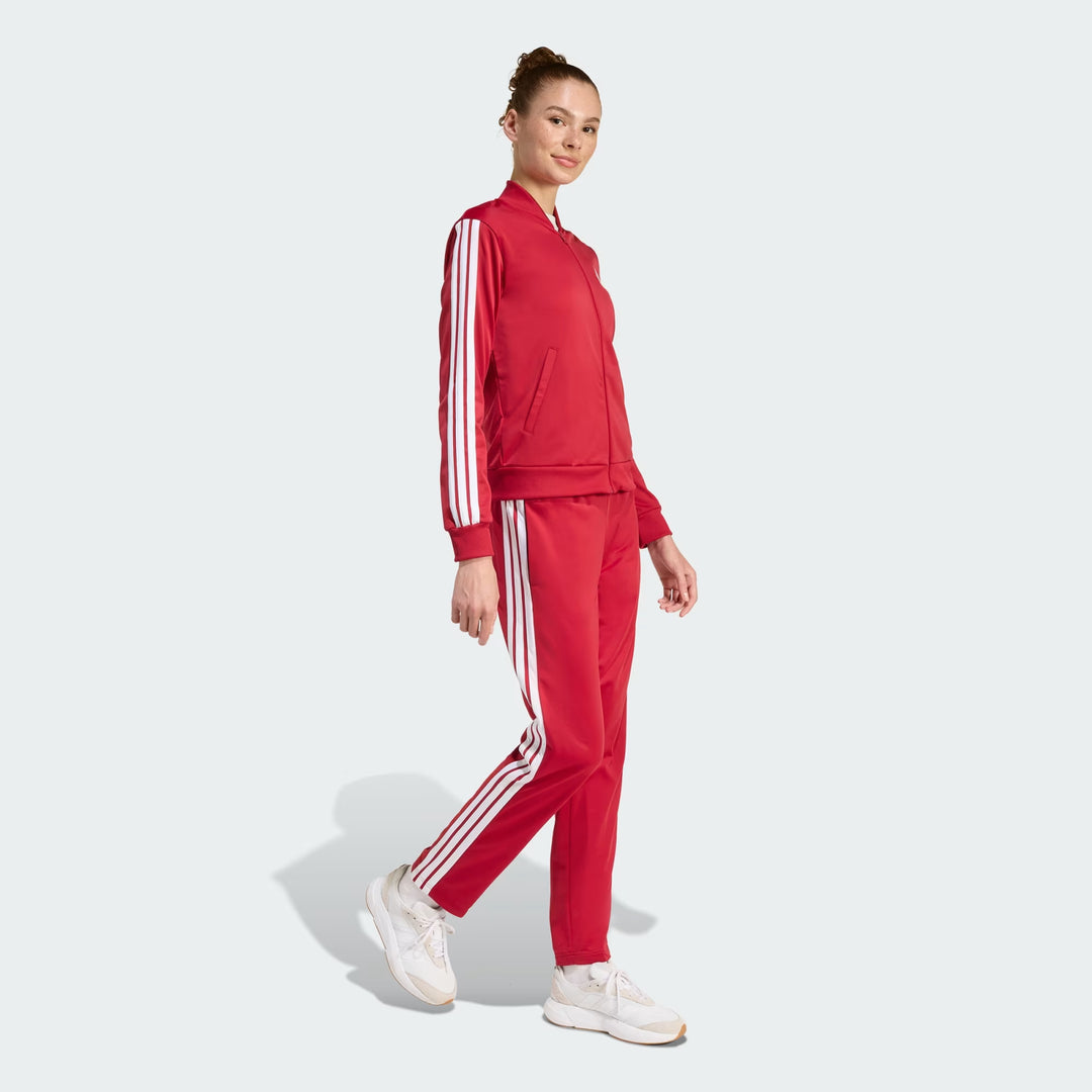 TUTA ADIDAS DAYREADY TRACKSUIT BORDEAUX DONNA