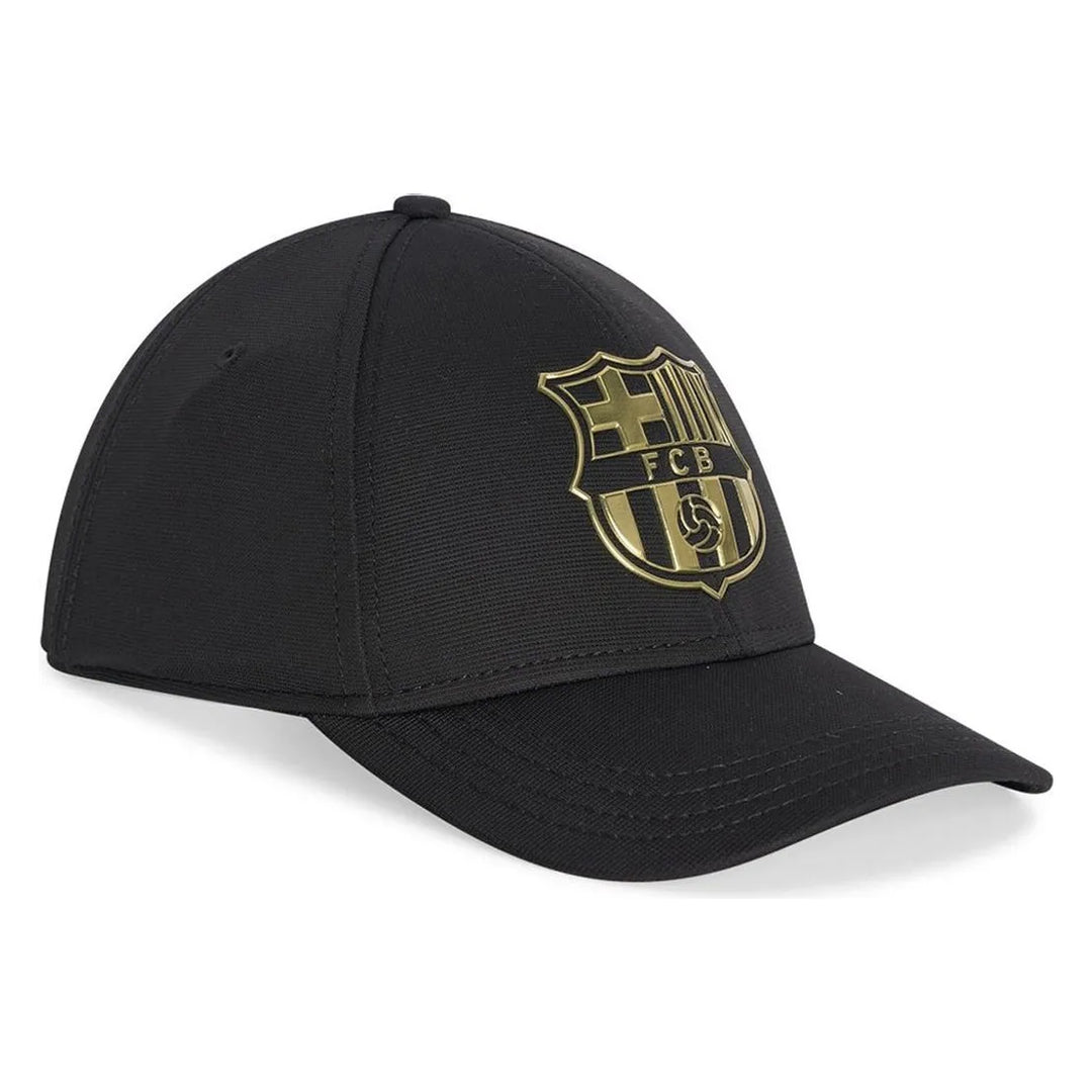 CAPPELLO FC BARCELONA CREST NERO E ORO UFFICIALE 5001GBNOP BAMBINI