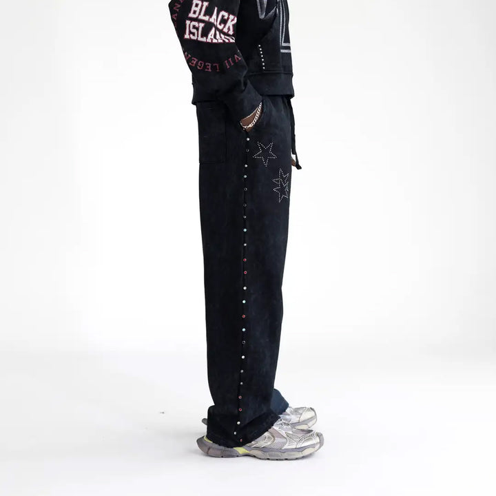 2114 - PANTALONE - Black Island