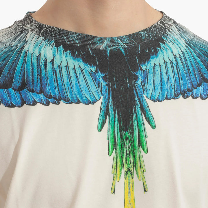 T-SHIRT MARCELO BURLON WINGS COLORADO COTTON UOMO